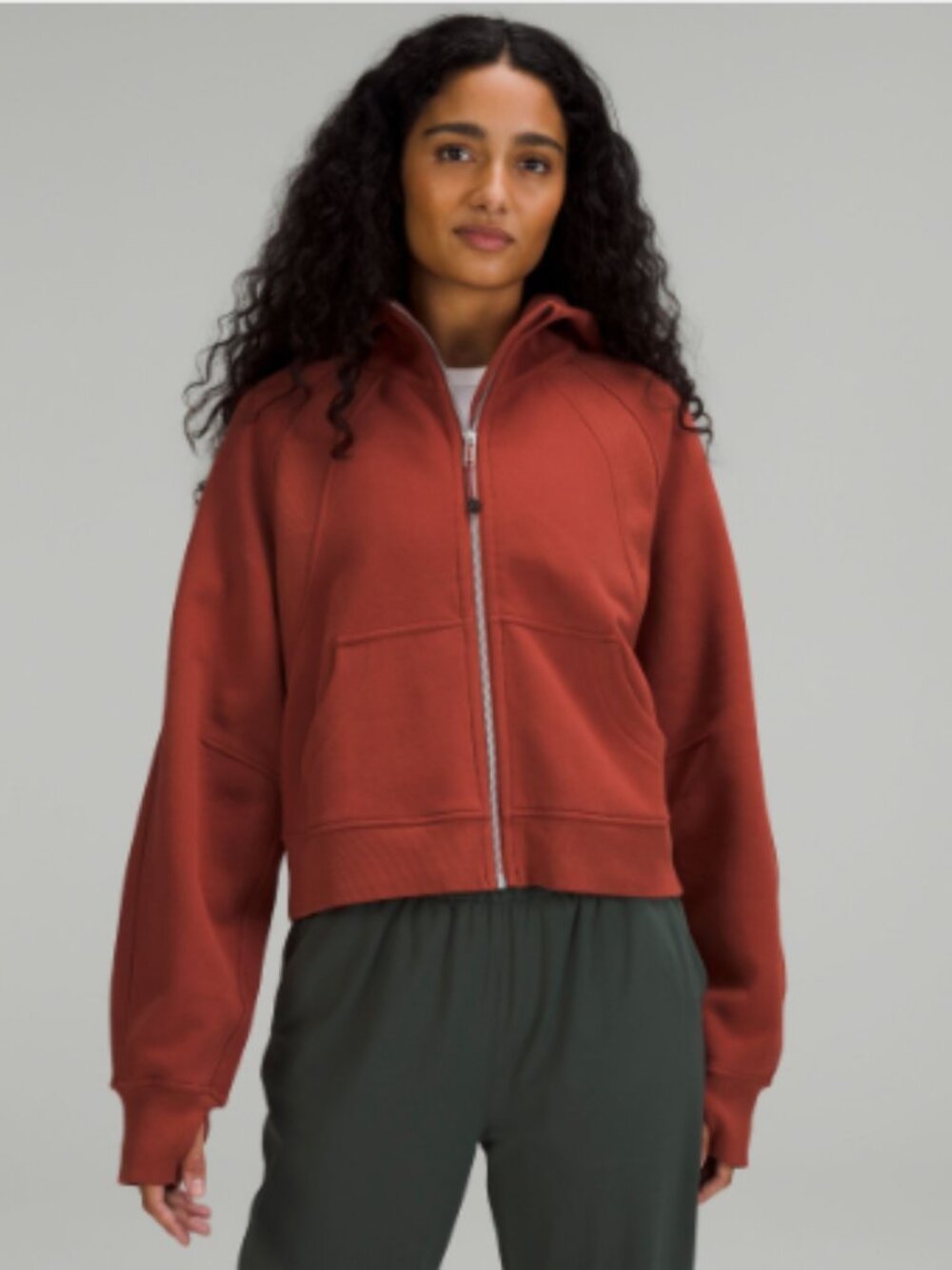 Scuba Oversized Full Zip Hoodie